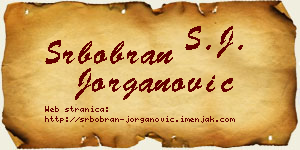 Srbobran Jorganović vizit kartica